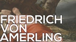 Friedrich von Amerling A collection of 83 paintings HD [upl. by Acnoib]