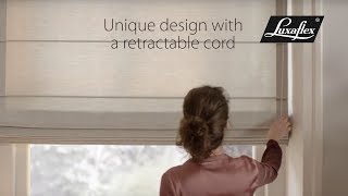 Roman Blinds with SmartCord® operation from Luxaflex® [upl. by Akyeluz]