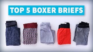 Best Underwear For Men  Top 5 Boxer Briefs ExOfficio Lululemon Tani and More [upl. by Ecirtra]