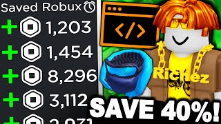 LATEST FIX FOR THE 40 ROBUX DISCOUNT SCRIPTMETHOD HOW TO GET IT WORKING IN 2024 ROBLOX [upl. by Riki]