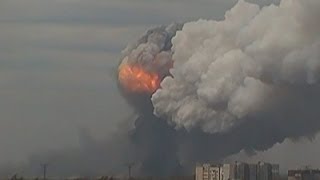 Raw Powerful Blast Rocks Ukrainian City [upl. by Andris819]