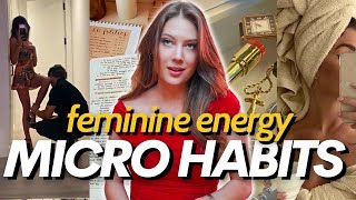 10 Tiny Micro Habits to Increase Your Feminine Energy [upl. by Aidyl176]