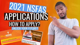 How to apply for NSFAS 2021 [upl. by Lindblad]