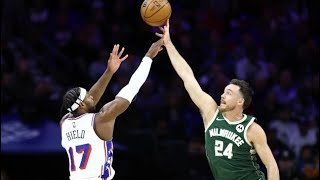 Milwaukee Bucks vs Philadelphia 76ers  Full Game Highlights  February 25 2024 NBA Season [upl. by Noella]