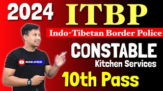 ITBP Constable New Vacancy 2024  ITBP Constable Recruitment 2024  ITBP New Post 2024 [upl. by Yanehc]