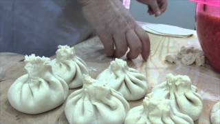 Culinary Backstreets Visits A Traditional Khinkali Maker in Tbilisi [upl. by Florine]