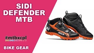 SIDI Defender MTB  Bike Gear MTBXCPL [upl. by Enilegna841]