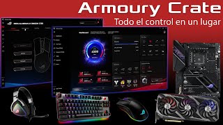 Controla todo tu hardware ROGTUF gaming con Armoury Crate  Instalación y vista rápida [upl. by Borries]