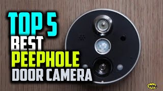 Best Peephole Door Camera Reviews  Wireless Peephole Camera With Recorder [upl. by Aznecniv]