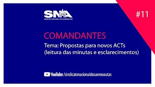 LATAM 11  Minuta da proposta para novo ACT  COMANDANTES [upl. by Juliana]