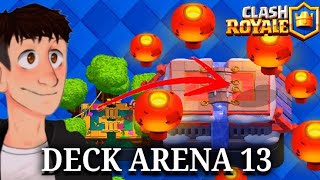 Melhor Deck para subir para a arena 14 no Clash Royale do zero EP 17 [upl. by Luis]