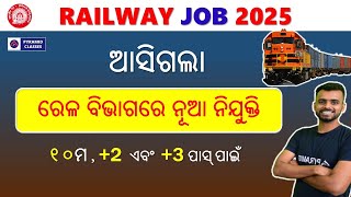 Railway new vacancy 2025  ntpc exam preparation  Railway Exam 2025  Pyramid Classes [upl. by Goraud]