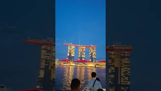 Singapore nightlife MBS marina bay sands singaporesights [upl. by Poler20]