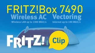 FRITZ Clip – FRITZBox 7490  najlepszy model do korzystania z Internetu telefonii i multimediów [upl. by Hastie]