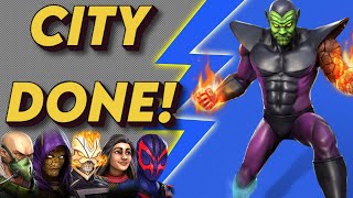 BEST TEAM EVER DD6 Node 11 Full Clear MARVEL Strike Force [upl. by Keare]