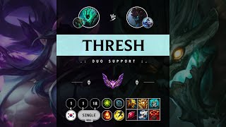 Thresh Support vs Maokai  KR Master Patch 1410 [upl. by Heilman]