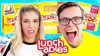 Eating only Lunchables for 24 hours Challenge [upl. by Katharina]