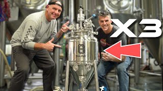 BrewBuilt X3 Conical Fermenter FIRST LOOK  MoreBeer [upl. by Euqinay]