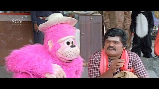 Veeranna Kannada Movie Back To Back Comedy Scenes  Jaggesh  Ravali  Tennis Krishna [upl. by Niki]