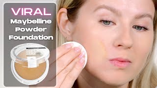 Viral Maybelline Powder Foundation [upl. by Kuhlman]