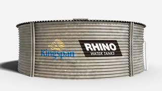 Kingspan Rhino Water Tanks  Brute Strength Inside amp Out [upl. by Balcer]