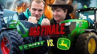 Das LETZTE Video 😢Team Fendt vs Team John Deere Wer gewinnt das TreckerDuell I Hundert Hekt [upl. by Jeni]