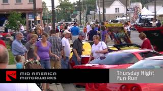 Highlights of Corvette Funfest at Mid America Motorworks [upl. by Verge]