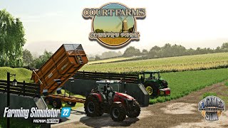 Filling The Bunker  Court Farms Country Park  Episode 60  Farming Simulator 22 Premium Edition [upl. by Argyle879]