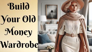 Old Money Capsule Wardrobe 10 Timeless Pieces You Need [upl. by Arny374]