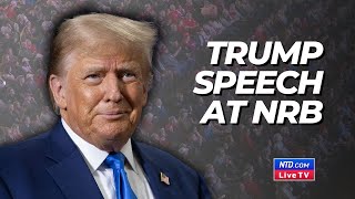 LIVE Trump Speaks at NRB 2024 Convention [upl. by Zilada]