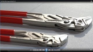 Knipex WerkstattTV Der Zangenschlüssel XL 86 03 400 [upl. by Cleopatre]