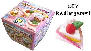 DIY Radiergummi selber machen Kuchen  Anielas Fimo [upl. by Gotthelf553]