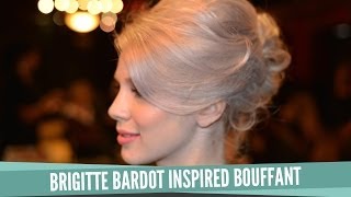 Brigitte Bardot Inspired Bouffant [upl. by Aruam245]