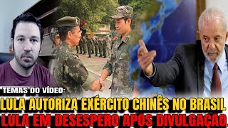 5 EXÉRCITO CHINÊS NO BRASIL DESESPERO NO PLANALTO APÓS RESULTADO DE PESSQUISA DE MARÇAL [upl. by Columbus]