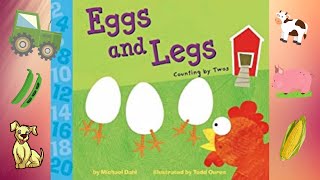 Eggs and Legs Counting by Twos  Read Aloud [upl. by Alekin779]