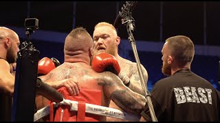 IS THE BEEF OVER  THOR BJORNSSON amp EDDIE HALL EMBRACE AFTER THEIR GRUELLING SIX ROUND FIGHT [upl. by Enelloc762]