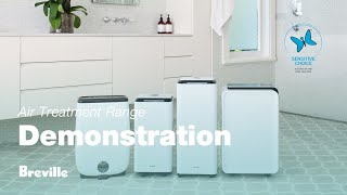 Air Dehumidifiers  How to use our range of dehumidifiers  Breville AU [upl. by Yelats918]