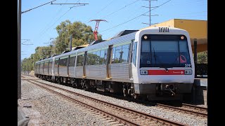 Transperth trains at Beckenham [upl. by Christiano733]