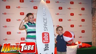 Asistimos a la Fiesta YouTube Space Madrid 📺Vlog MikelTube [upl. by Zippora]