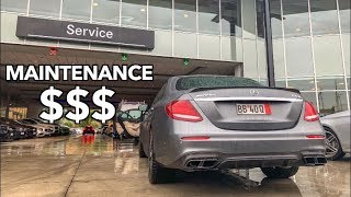 MERCEDES E63S AMG MAINTENANCE COSTS HOW MUCH [upl. by Ayanad594]