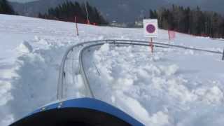 Semmering Hirschenkogel  Zauberberg Sommerrodelbahn Superbob [upl. by Ylle]