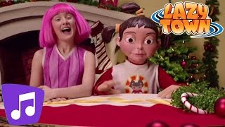 Lazy Town  I Love Xmas Music Video [upl. by Tressia]