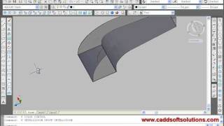 AutoCAD 3D Modeling Basic Tutorial Video for Beginner  3  AutoCAD 3D Advanced Revolve Sweep Loft [upl. by Hogen]