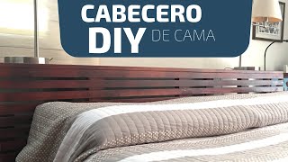 Cómo hacer un cabecero de cama  DIY headboard [upl. by Cook503]