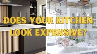 MAKE YOUR KITCHEN LOOK EXPENSIVE  10 Designer Tricks to Make Your Kitchen Look Lux interiordesign [upl. by Ashleigh920]