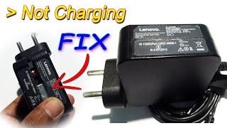 lenovo laptop charger not working  Lenovo Ideapad charger open and repair [upl. by Critta]