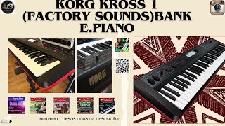 KORG KROSS 1 FACTORY SOUNDSEPIANOEvandro FurlanHurricane [upl. by Marduk]