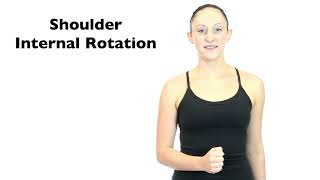 Shoulder Internal Rotation [upl. by Chow]