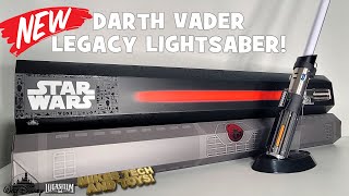 Disney Store Darth Vader Legacy Lightsaber  NEW [upl. by Ainivad]