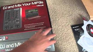 MAudio Xsession Pro Mix Lab Unboxing HD [upl. by Dalston]